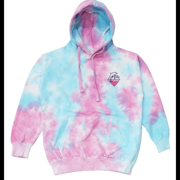 PINK DOLPHIN CANDY unisex hoodie - Picture 1 of 1